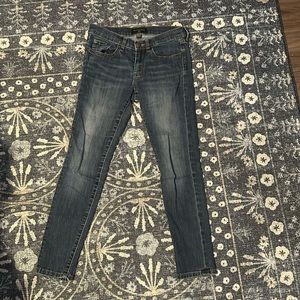Petite size 25 banana republic dark wash